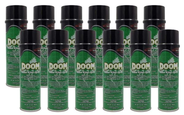 4520 Quest Specialty Doom - 2,4-D Solvent-Based Weed Killer, Case of 12 (20 oz) Cans (SOLD BY THE CAN)