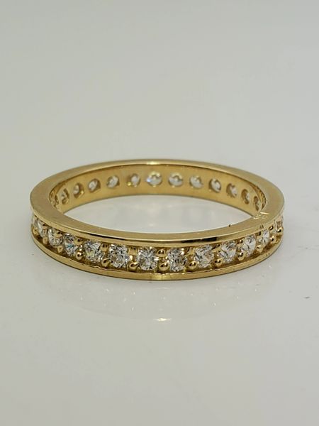 TOGC4Y - Yellow Gold 3 Pt Eternity Band