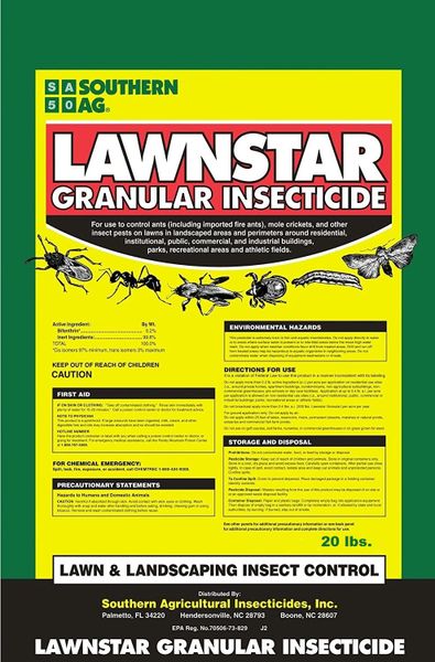 LAWNSTAR (with Bifenthrin) Granular Insecticide - 25 Pound Bag