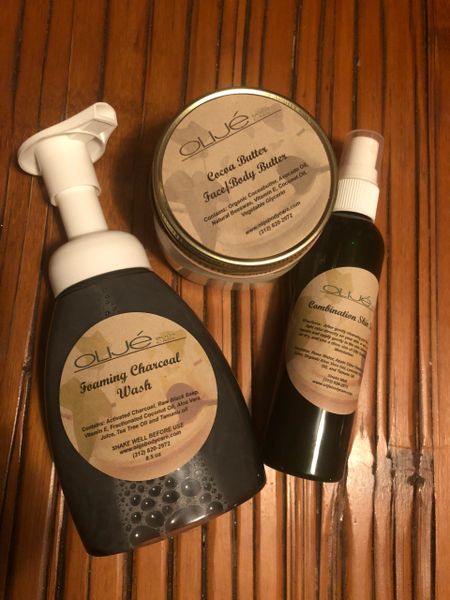 Foaming Activated Charcoal Facial Kit