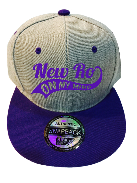 NEW RO ON MY MIND PURPLE CAP