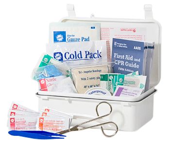 FIRST AID KIT, HART, POLY BOX