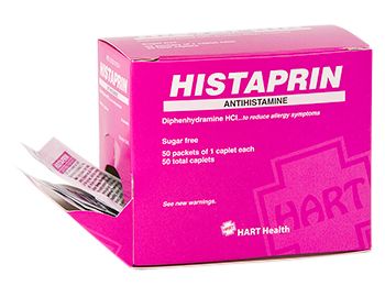 HISTAPRIN ALLERGY RELIEF, 50/1'S BOX