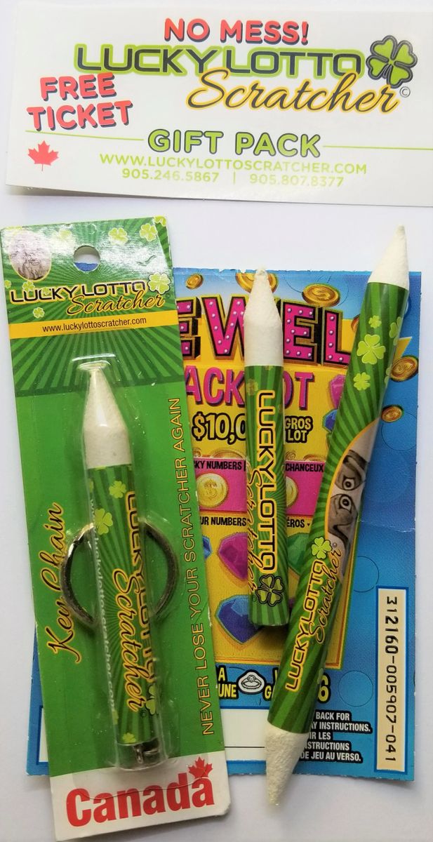 lucky lotto scratcher