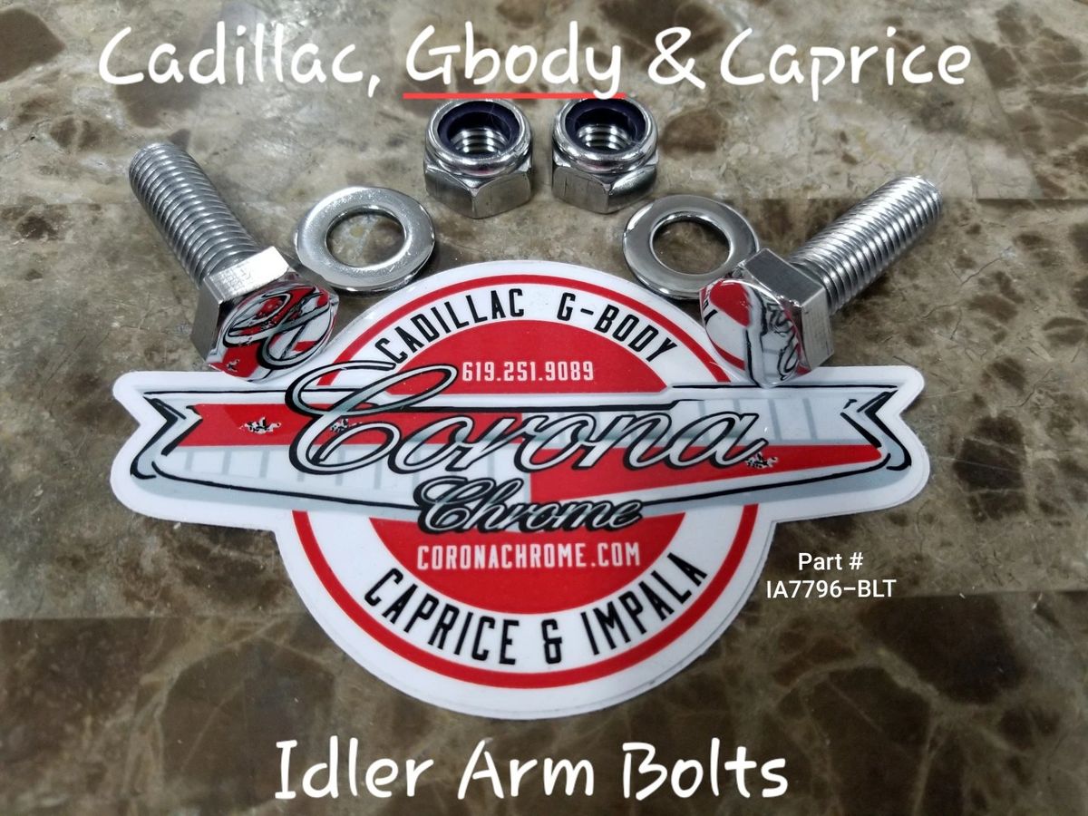 Idler Arm Bolts GBody/Cadillac