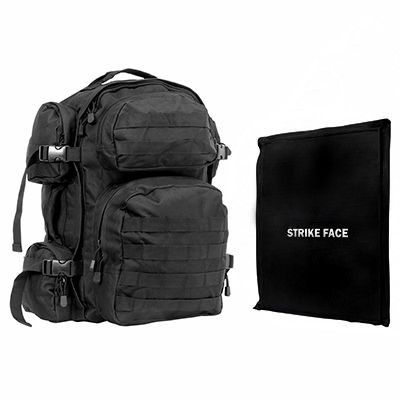 TACTICAL BACKPACK WITH 10X12 BALLISTIC PANEL | Black Diamond Body Armor