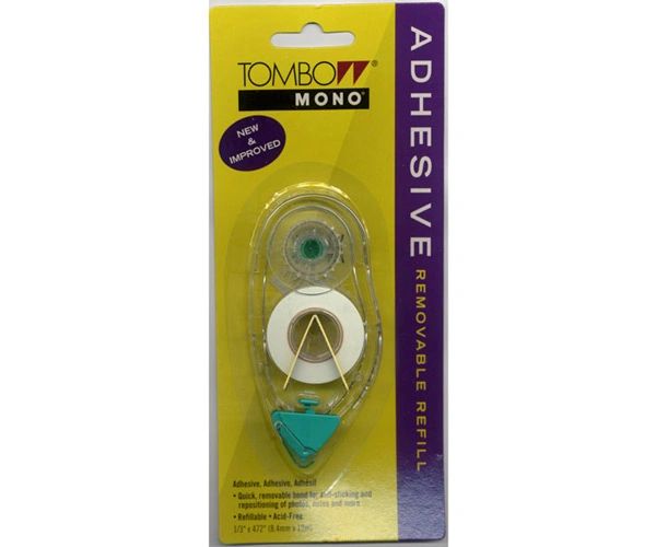 Tombow 62109 Mono Adhesive Refill Removable Suzy Scraps