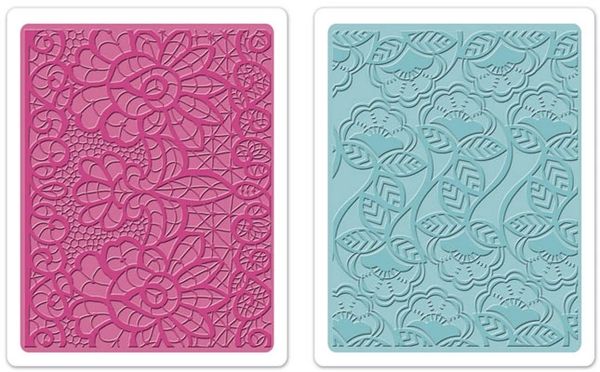 Bohemian Lace Sizzix Textured Impressions Embossing Folders | Suzy Scraps