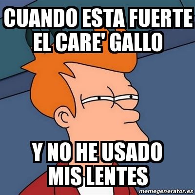 -Es la lluvia y es la lluvia, Lo malo es que trae los rayos al señor que está en la puerta Le dicen el Car'e Gallo....Jajajajaja.... ¡Dios, la que se armó!
