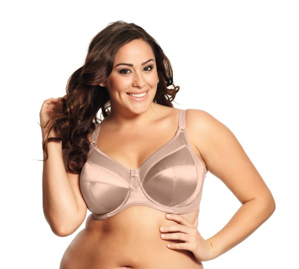 Goddess Keira Underwire Banded Bra in Fawn