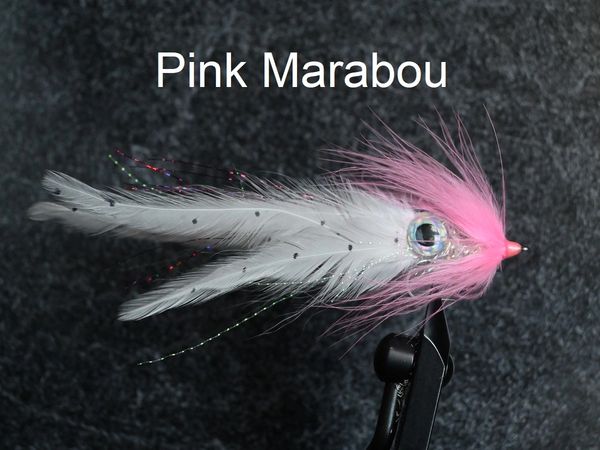 Pink Squid Saltwater Fly for tarpon fishing