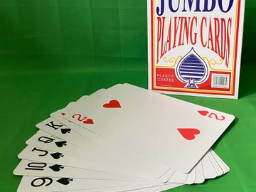 Jumbo Playings Cards.