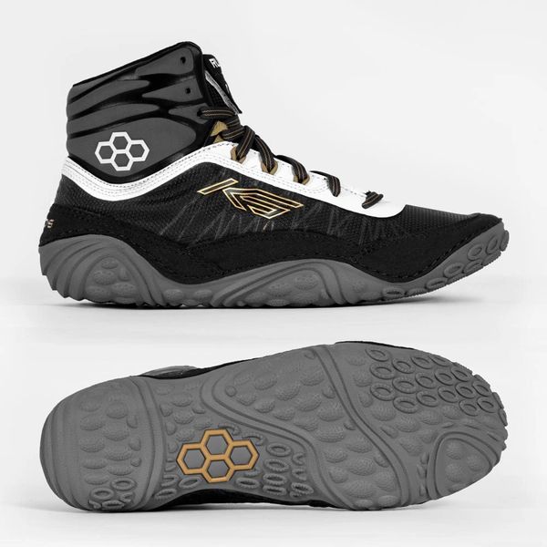 KS Infinity Midnight/Gold Adult Wrestling Shoes