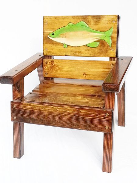 Happy Chair Kids Outdoor Furniture Fish Design