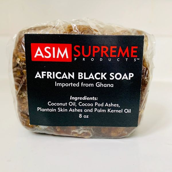 African Black Soap ( 8 oz.)