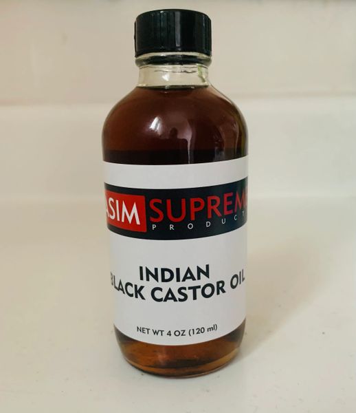 Indian Black Castor Oil (4 oz.)