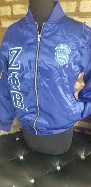 Zeta phi shop beta bomber jacket