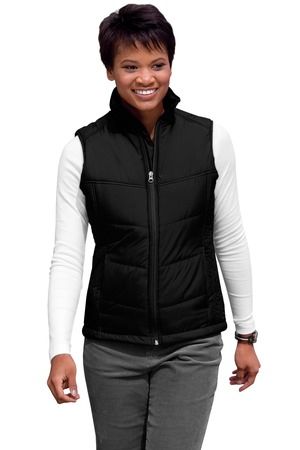 Diva Collection Puffy Vest w/Logo | Sorority Greek apparel and accessories