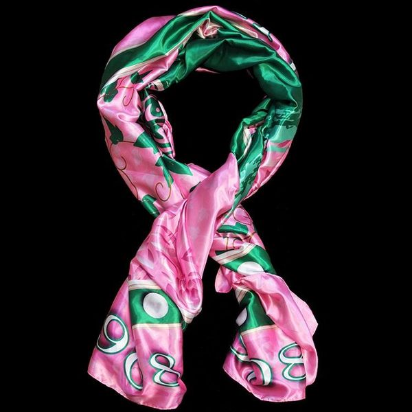 Alpha Kappa Alpha Silk Scarf | Greek apparel