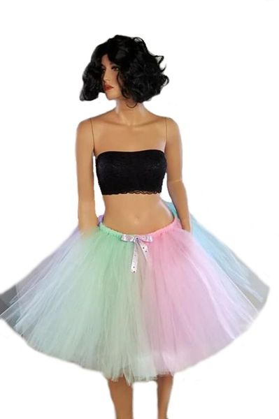 Adult or Child Pastel Rainbow Tutu