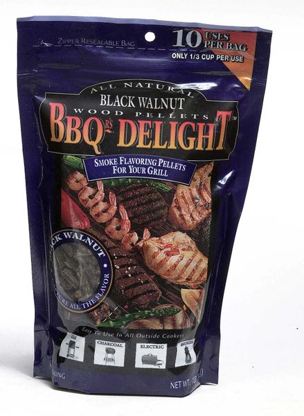 100 Black Walnut Wood Pellets By Bbq Delight 1 Lb Bag