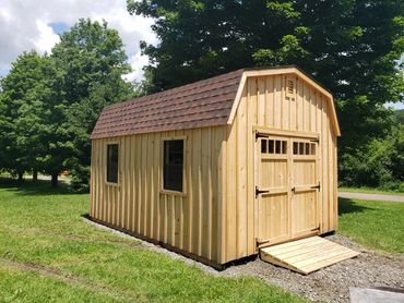  Dutch Barn Board n Batten in a yard