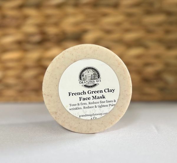 Facial Scrub - French Green Clay