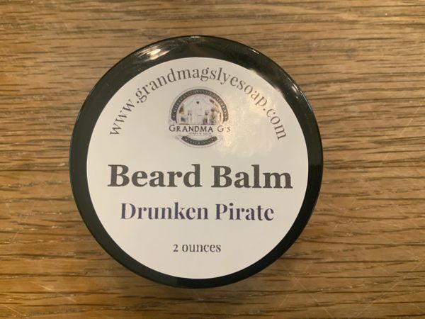 2 Oz. Drunken Pirate Beard Balm