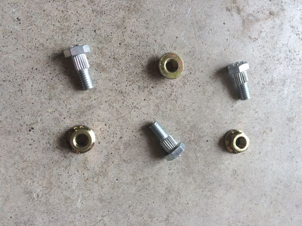 SCHUMACHER SECTION BOLTS M6 X 16