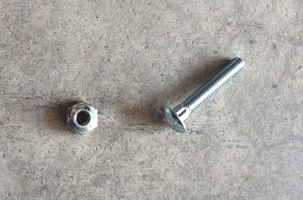 12 Sickle Head Section Bolts 1-5/16"