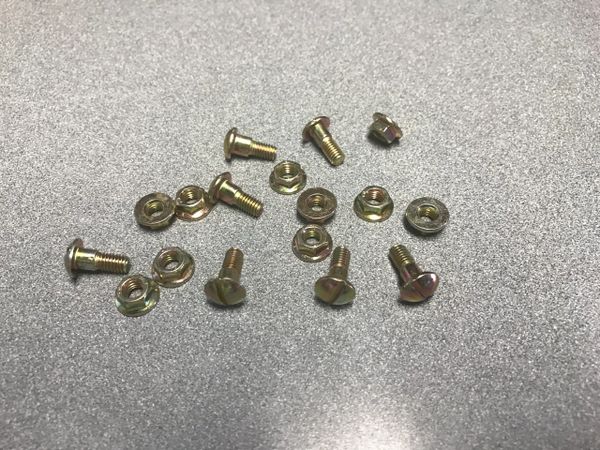 JD Section Bolts and Nuts 50 pack