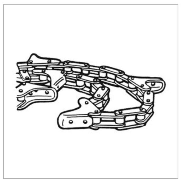 AMF100 GATHERING CHAIN fits Massey Ferguson corn heads