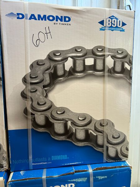 50' Roll of 60H Diamond Roller Chain