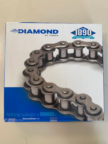 50' Roll of 50 Diamond Roller Chain