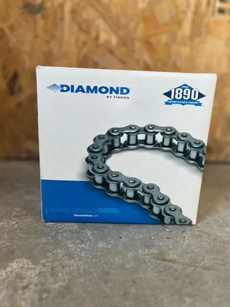 50' Roll of 40 Diamond Roller Chain