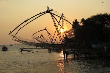 Sunset Photo - Cochin, Kerala State, India