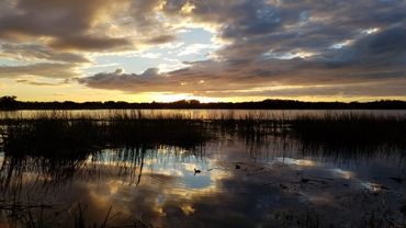 Sunset Photo - Lake Tarpon, Palm Harbor, Florida