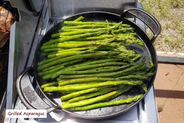 Southwest Florida Food Photos - Grilled Asparagus