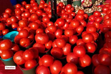 Southwest Florida Food Photos - Tomatoes at a Farmers Market