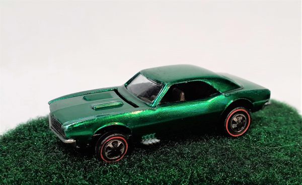 1968 Sweet Sixteen Hot Wheels 1968 Custom Camaro Green Mattel USA | Renew  Antiques