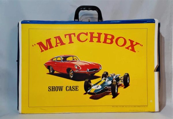 Vintage matchbox store car holder