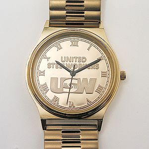 USW-0079: MEN'S MEDALLION WATCH