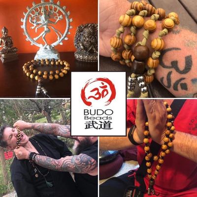 Budo Beads ~ Relieve Stress & Anxiety . Meditation . Self-Defense . Mala Beads