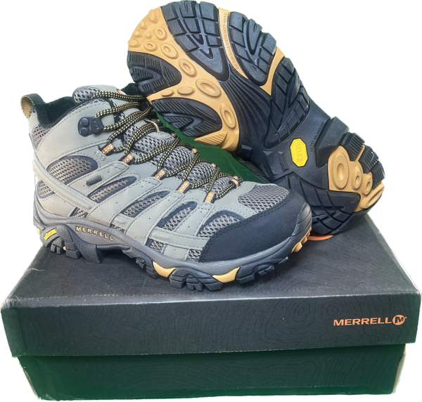 Merrell Men's Moab 2 Mid Goretex Hiker Boots | Walnut | Style #J06057W | Men's 8 Wide NIB