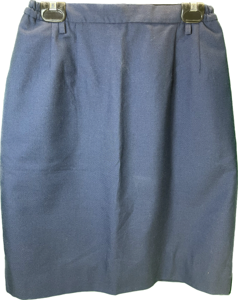 US AIR FORCE WOMEN'S DRESS BLUE SKIRT | 12WR | USED