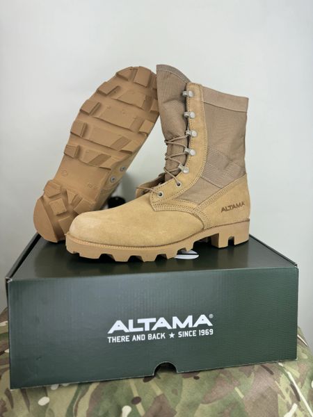 Altama 315302 Mens Jungle WX 10.5" Slip Resistant Tan Boots