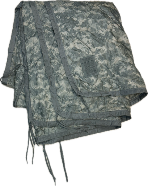 Wet Weather Poncho Liner, ACU Digital Camouflage | USED