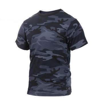 Midnight Blue Camo T-Shirt 3830 | XL | LIMITED TIME SALE