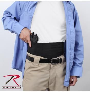 Ambidextrous Concealed Elastic Belly Band Holster