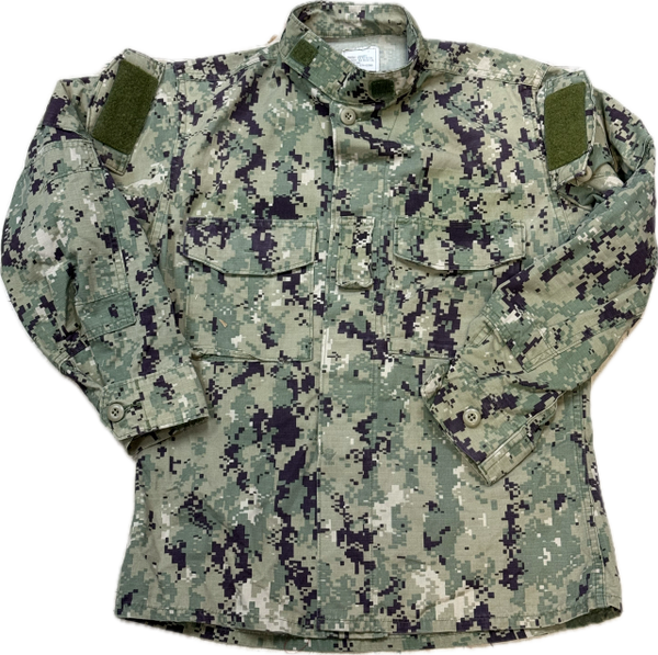 Navy Working Uniform Type III Blouse BDU Shirt | Small Short | EUC